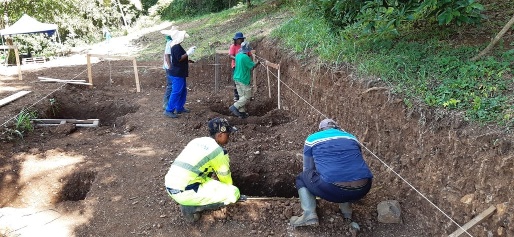 Atelier Chantier d'Insertion
à Rivière Pilote (97220 Martinique)
Implantation bâtiment écoconstruction